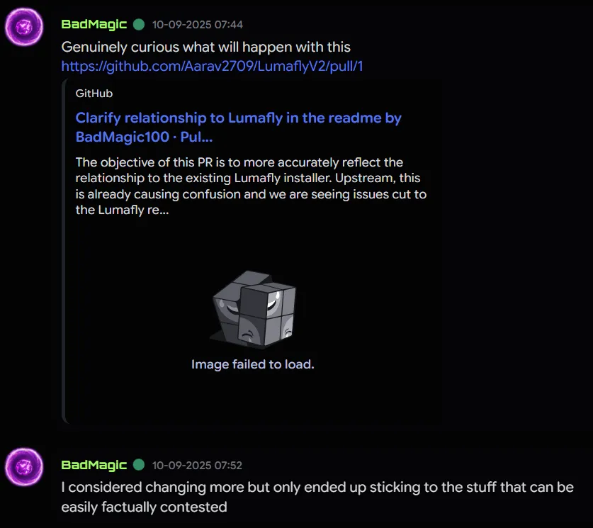 Screenshot 04, PR discussion