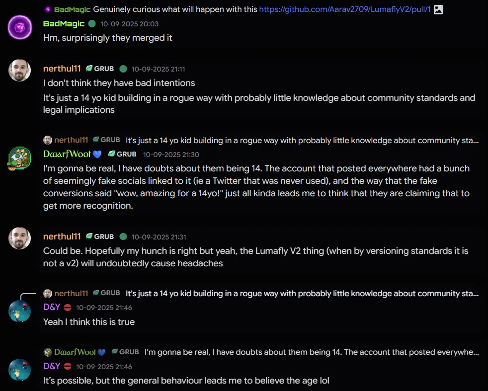 Screenshot 10, social speculation