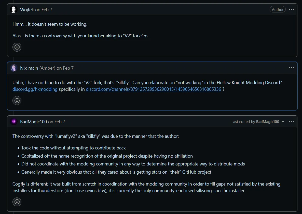 Screenshot 13, February forum discussion