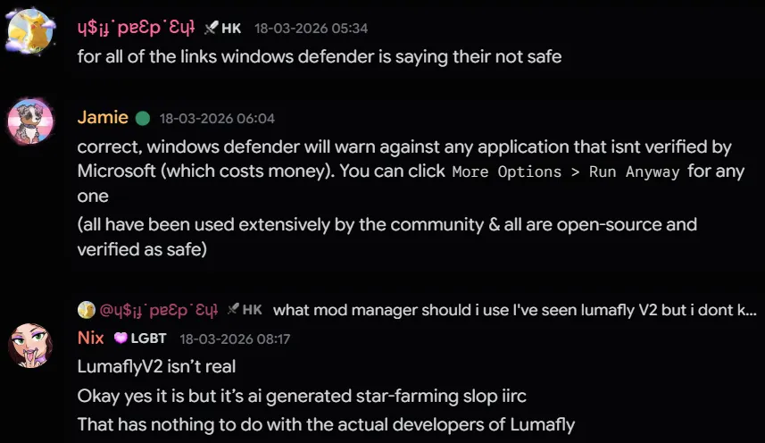 Screenshot 18, SmartScreen discussion