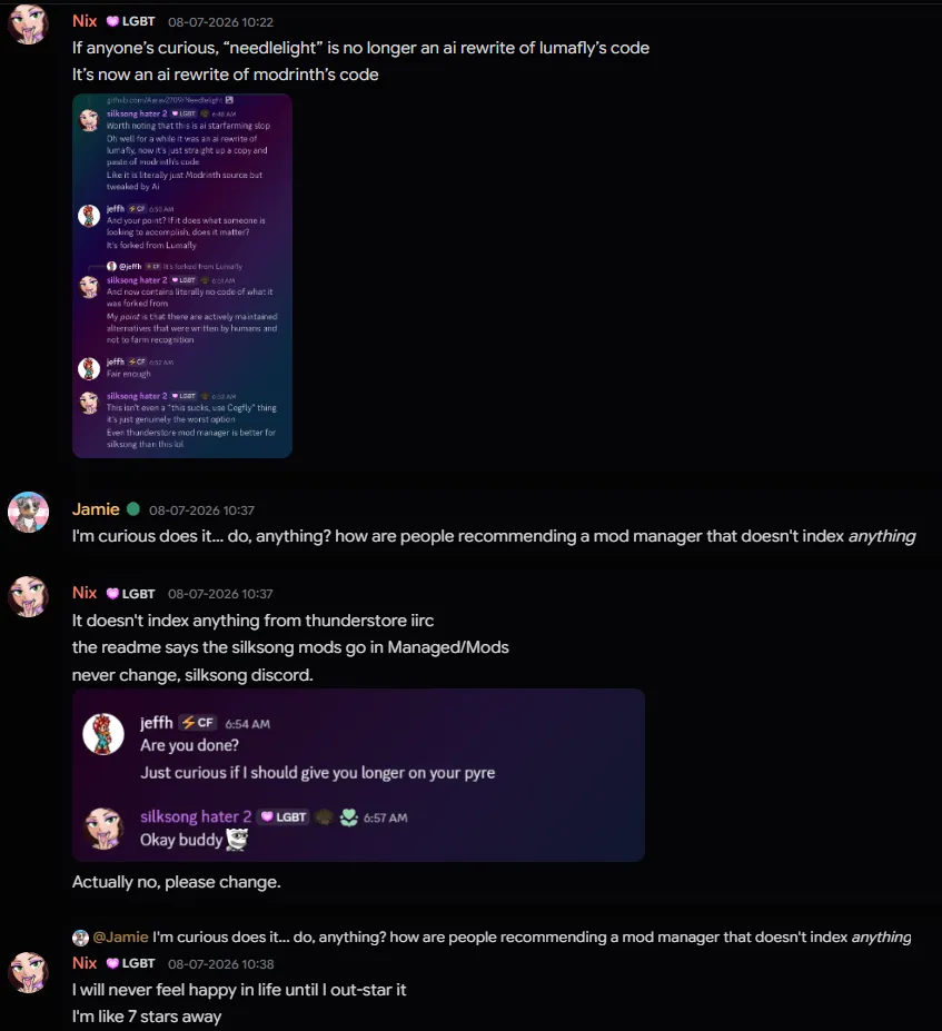 Screenshot 22, July launcher discussion